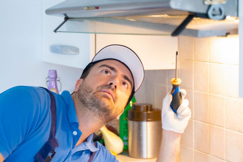 Exhaust Hood Installation