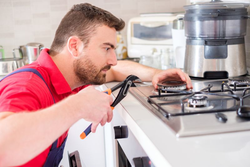 Electric Range Repair detail
