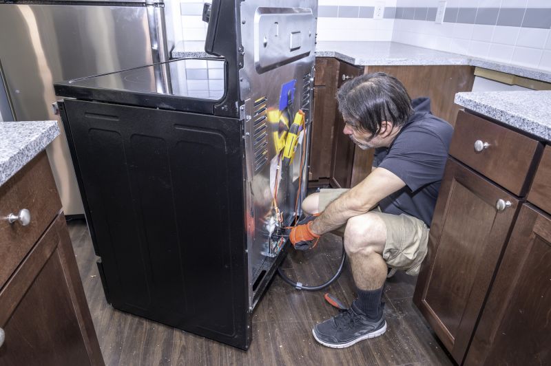 Gas Range Repair detail