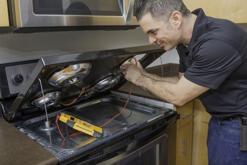 Gas Range Repair detail
