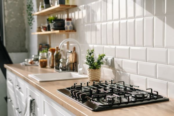 Propane Cooktop Installation